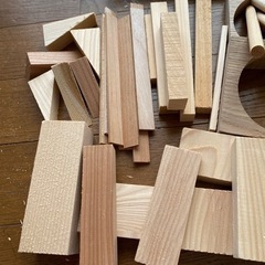 工作用木片の画像