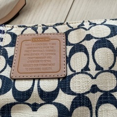 COACHショルダーバッグの画像