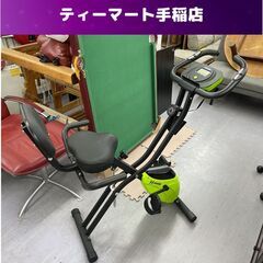エアロバイク ハイガー ライムグリーン フィットネスバイク エク...