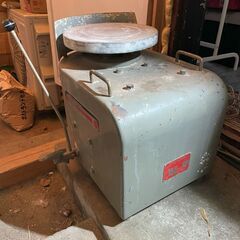 大型電気ろくろ 実働