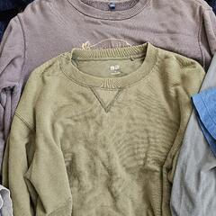 男児用140/150 Tシャツ 長袖 フリース ジャケットの画像