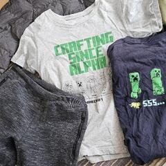 男児用140/150 Tシャツ 長袖 フリース ジャケットの画像