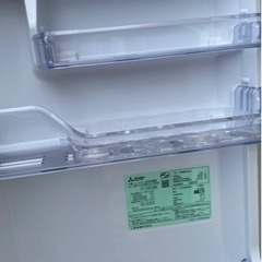 冷蔵庫　美品 
三菱の画像