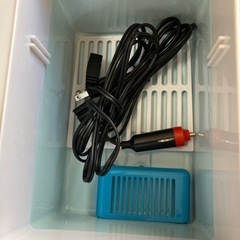 4L ミニ冷蔵庫 車 クーラー カー用品 保冷 車中泊など好きな方に！　の画像