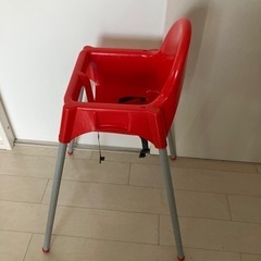 ハイローチェア　IKEAの画像