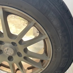 ダンロップ、ウィンターマックス、205/65/R16、タイヤ、ホイールセットの画像