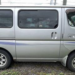 ご購入ありがとうございました。☆彡　Ｈ18年車　車検令和7/7 キャラバン ロングＤＸ　切替式パートタイプ４ＷＤ　3.0ディーゼルターボ　タイミングチェーン　リアエアコン、ヒーター　☆彡彡の画像