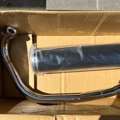 ★★新品　YBR125用マフラー★★の画像