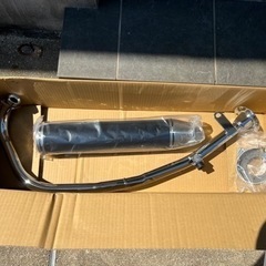 ★★新品　YBR125用マフラー★★の画像