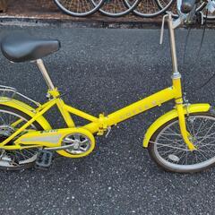美品✨折りたたみ自転車