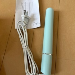 新品　ヘアアイロン　コンパクト　ブルー　