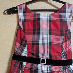 チェック柄のドレスとボレロをセットで♪の画像