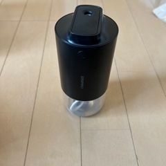 新品未使用　小型加湿器　ブラック　の画像