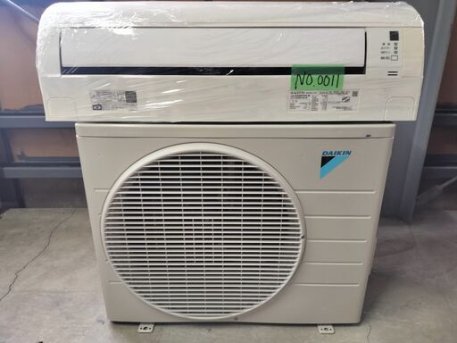 決定済特価ワ0011 DAIKIN2019年式2.5kw8畳適用45000円標準工事込み＠大阪市内＆和歌山県岩出市内価格