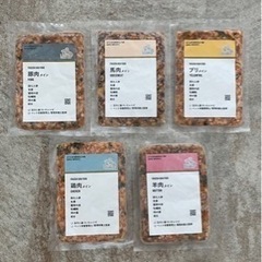 リビングウィズペット　手作り冷凍食品　フローズンペットフード×5 