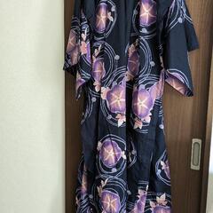 浴衣　ゆかた　帯　紫　パープル　朝顔　あさがお　夏祭りの画像