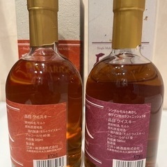 ジャパニーズウィスキー　限定品あかし シングルモルトウィスキー2本セットの画像