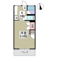 《《１Ｋ》》🎀宇都宮市🎀外国人可🎀フリーレント１ヶ月付き🎀敷金礼...