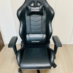 AKRacing OVERTURE-BLACK　ゲーミング・オフィスチェア Overture ブラック の画像