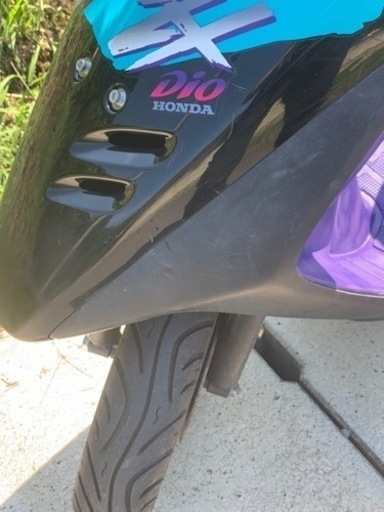 レアなHONDAスーパーDIO ZX本物‼️純正パープルインナー張り替えタイヤ前後新品、バッテリー新品などなど‼️即乗り‼️