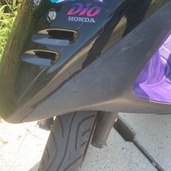 レアなHONDAスーパーDIO ZX本物‼️純正パープルインナー張り替えタイヤ前後新品、バッテリー新品などなど‼️即乗り‼️の画像