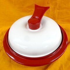 未使用保管品 レンジメートエブリ 電子レンジ専用調理器  レッド 赤 キッチン用品 RANGEMATE EVERY 札幌市 西岡店の画像