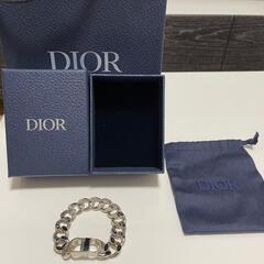 【Christian Dior】チェーンブレスレット 真鍮 & クリスタルの画像