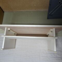 木製テーブル　軽量　ほぼ新品の画像