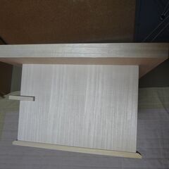 木製テーブル　軽量　ほぼ新品の画像