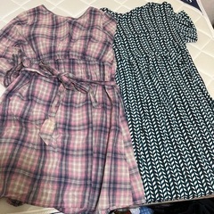 レディース　チュニック　半袖七分の画像