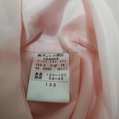 【値下げ済み】anyFAM エニィファム キッズドレス　130 半袖　ワンピース　発表会の画像