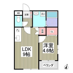 《《１ＬＤＫ》》🎀伊勢崎市🎀フリーレント１ヶ月付き🎀敷金礼金無料...