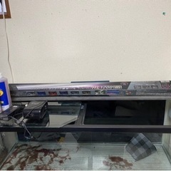 受け取り決定　お得🉐1200水槽セットばら売り　価格記載　付属品多数の画像