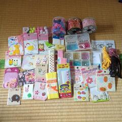 手芸用品　アップリケなど