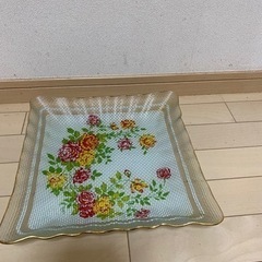 ガラス大皿の画像