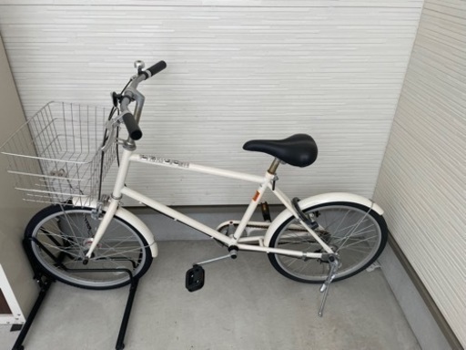 無印良品　20型自転車　ベージュ