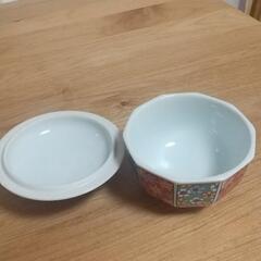 錦松梅   蓋付きお椀  陶器    置物    美術品の画像