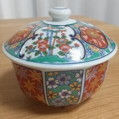 錦松梅   蓋付きお椀  陶器    置物    美術品の画像