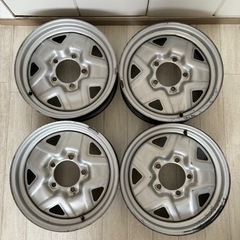ジムニー純正　鉄ホイール16インチ　4本　16×5J