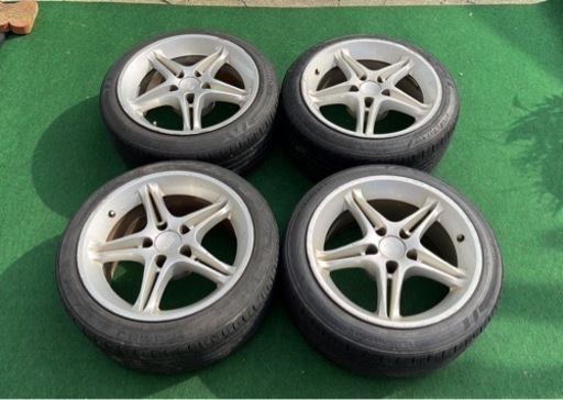 AVS VS5 GT-Rサイズ　17インチ　9j +19 pcd114.3 5穴　YOKOHAMA ADVAN ヨコハマ　アドバン　ホイール　4本セット