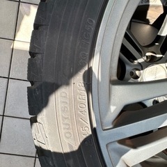 245/40R18 スタッドレスタイヤ＋アルミホイールセットの画像
