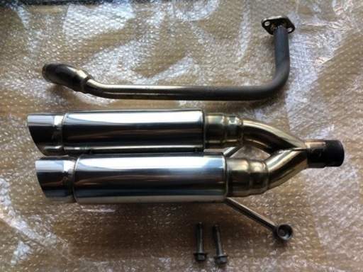 ウイルズウィン アトミックツインマフラー(ポッパー) ホンダ PCX JF56  WirusWin HONDA