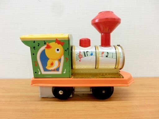 1960年代 希少玩具■トミー デラックス メロデー ポッポ 当時物 セブントーイ ブリキ オモチャ おもちゃ 昭和レトロ 札幌 西区