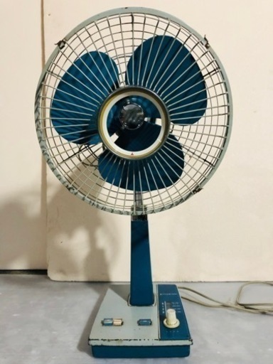 三菱 エレクトリック ファン 扇風機 動作品 昭和レトロ