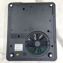 【REGASTOCK江東店】DRETEC フラットIH調理器 ブラック DI-106BKの画像