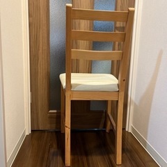 IKEAダイニングチェア2脚セットの画像