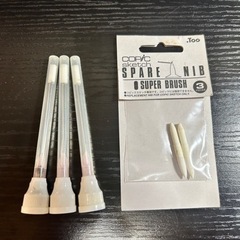 コピックスケッチ他、エアブラシキット、換えガス、マスキングテープおまとめの画像