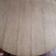 丸形120センチ　ダイニングテーブル　差し上げますの画像