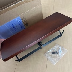トイレットペーパーホルダー 賃貸取り付けokの画像
