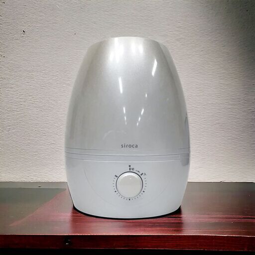 24Y436 ジ3 siroca シロカ 5L 加湿器 SD-C113(W) 超音波振動加湿方式 2020年製 中古品